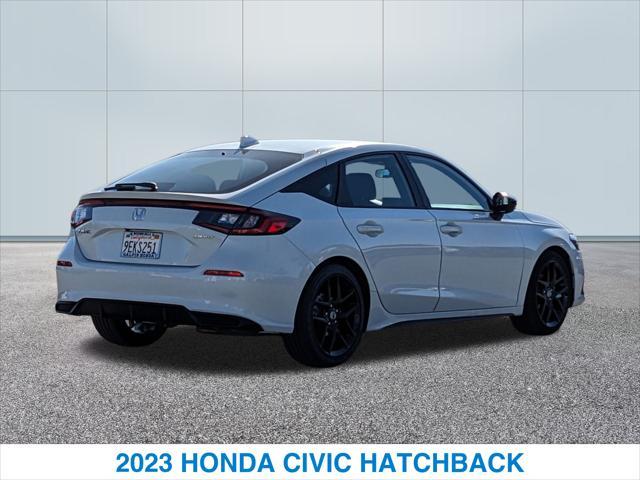 used 2023 Honda Civic car, priced at $25,000