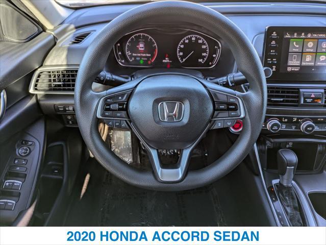 used 2020 Honda Accord car, priced at $18,704