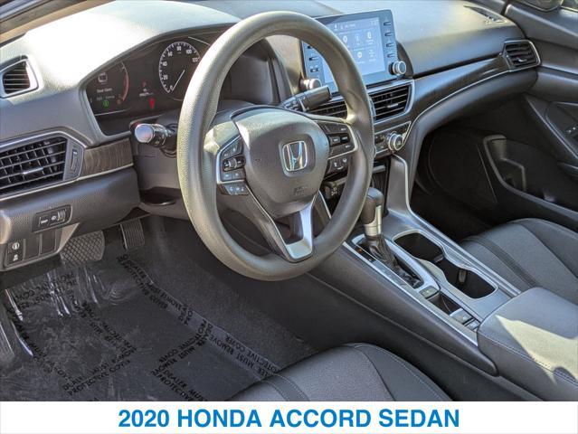 used 2020 Honda Accord car, priced at $18,704