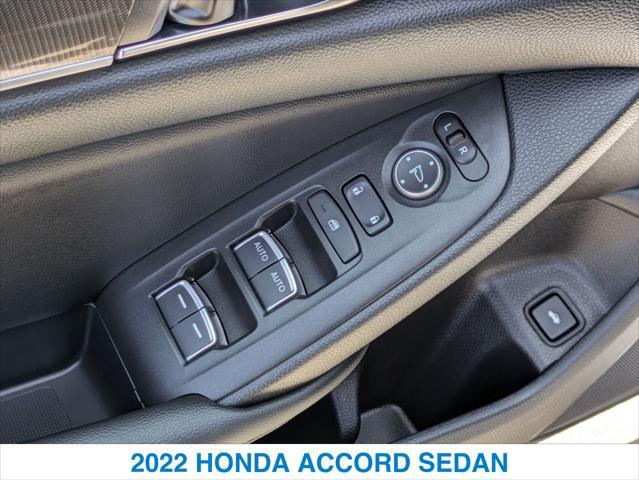 used 2022 Honda Accord car, priced at $27,498