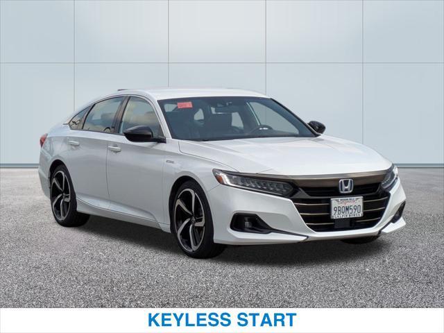 used 2022 Honda Accord Hybrid car, priced at $25,398