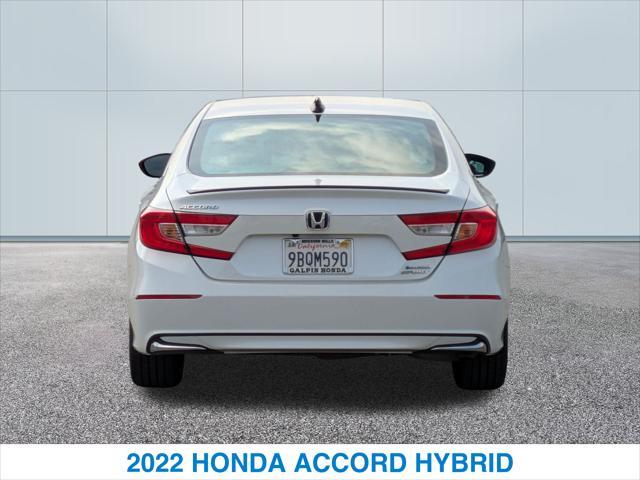 used 2022 Honda Accord Hybrid car, priced at $25,398