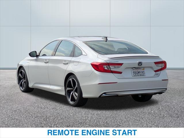 used 2022 Honda Accord Hybrid car, priced at $25,398
