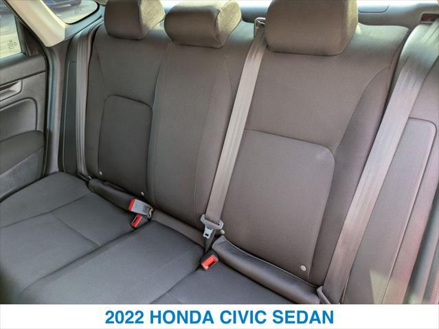 used 2022 Honda Civic car, priced at $22,407