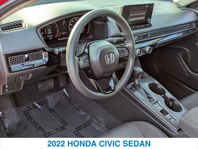 used 2022 Honda Civic car, priced at $22,407