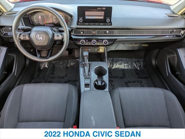 used 2022 Honda Civic car, priced at $22,407