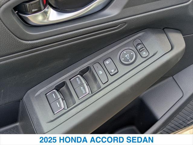 new 2025 Honda Accord car, priced at $29,445