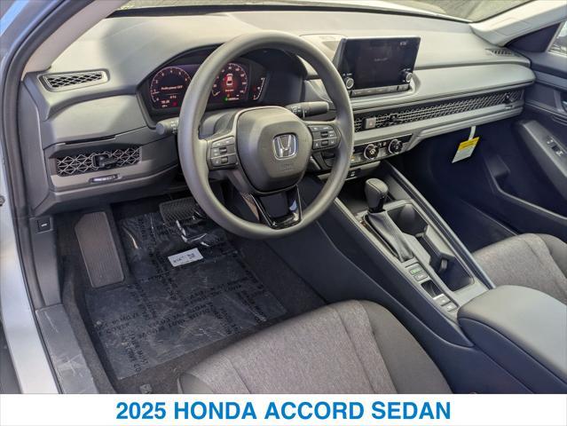 new 2025 Honda Accord car, priced at $29,445