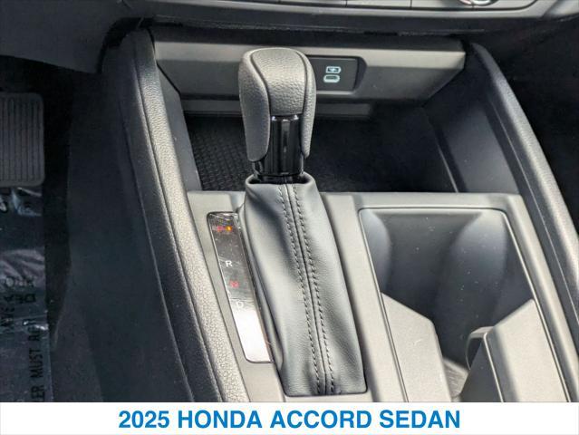 new 2025 Honda Accord car, priced at $29,445