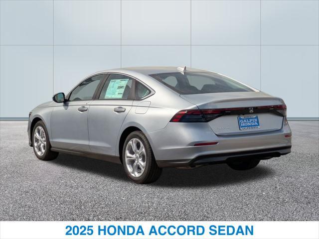 new 2025 Honda Accord car, priced at $29,445