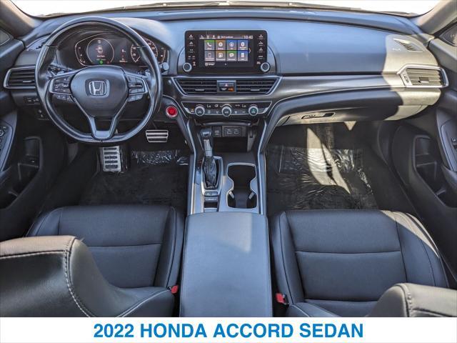 used 2022 Honda Accord car, priced at $25,777