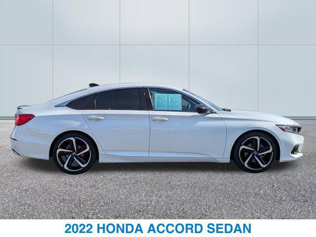 used 2022 Honda Accord car, priced at $25,701