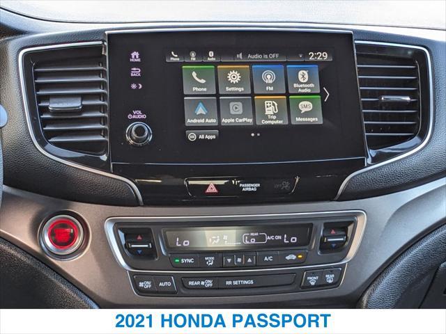 used 2021 Honda Passport car, priced at $23,698