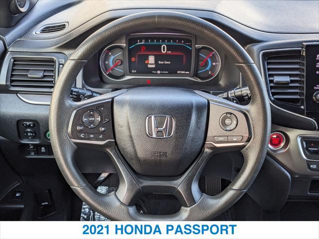 used 2021 Honda Passport car, priced at $23,698