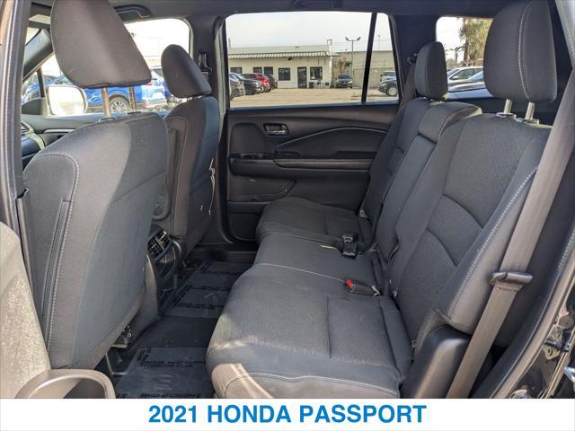 used 2021 Honda Passport car, priced at $23,698