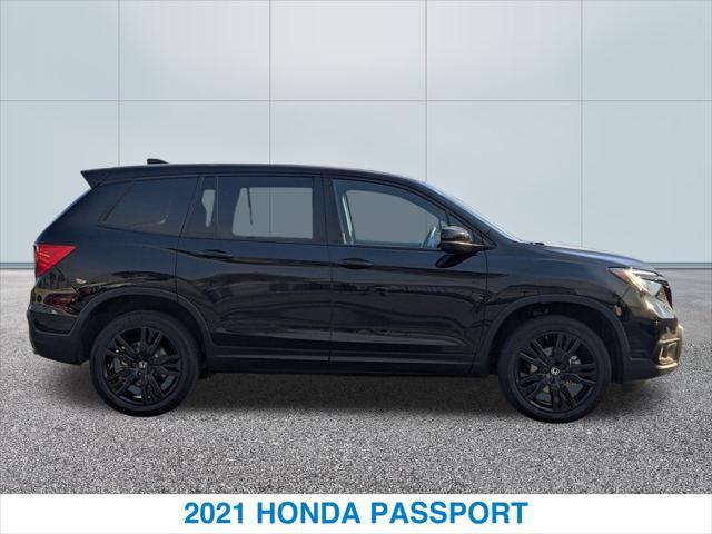 used 2021 Honda Passport car, priced at $23,698