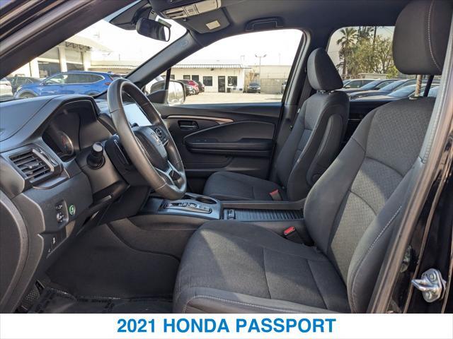 used 2021 Honda Passport car, priced at $23,698