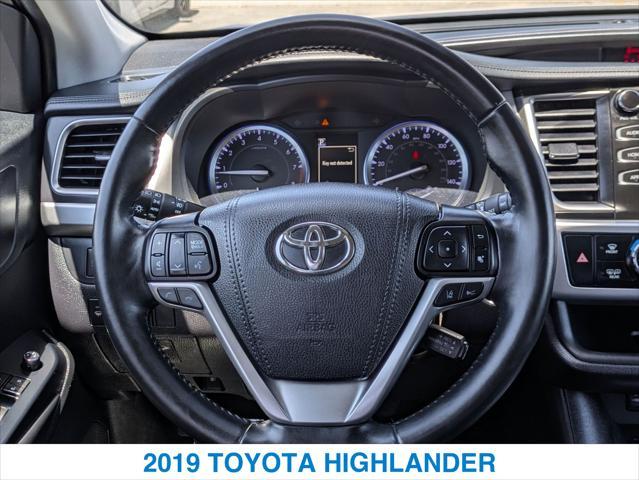 used 2019 Toyota Highlander car, priced at $27,747