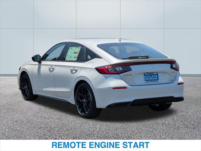 new 2025 Honda Civic Hybrid car, priced at $31,755
