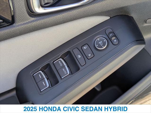 new 2025 Honda Civic Hybrid car, priced at $30,300