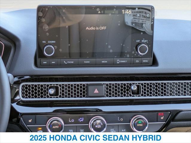 new 2025 Honda Civic Hybrid car, priced at $30,300