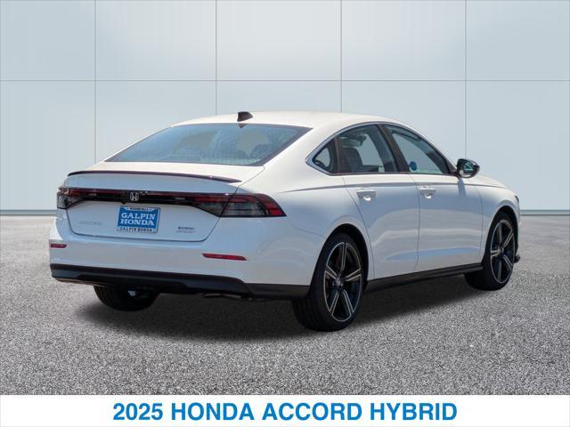 new 2025 Honda Accord Hybrid car, priced at $35,260