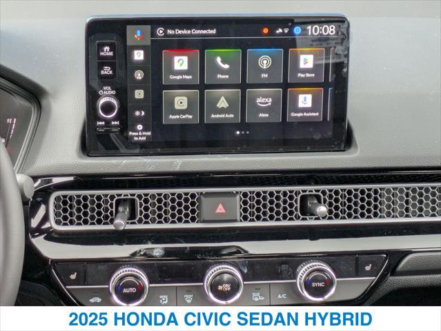 new 2025 Honda Civic Hybrid car, priced at $33,555