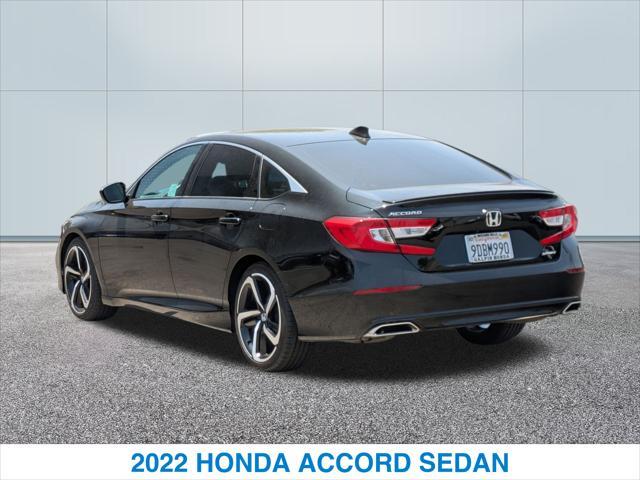 used 2022 Honda Accord car, priced at $27,311