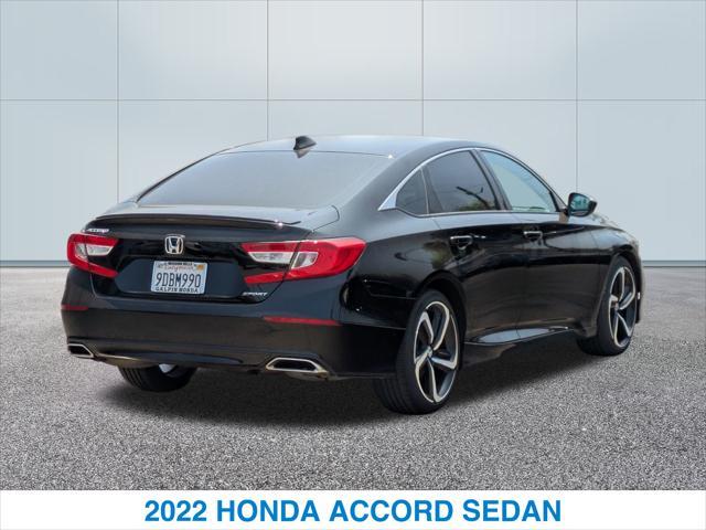 used 2022 Honda Accord car, priced at $27,311