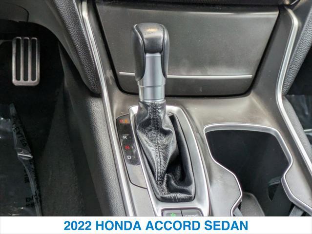 used 2022 Honda Accord car, priced at $27,311