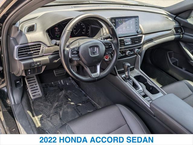 used 2022 Honda Accord car, priced at $27,311