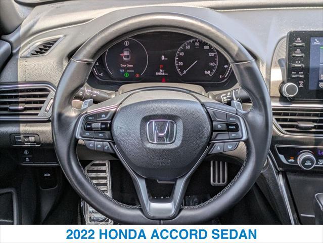 used 2022 Honda Accord car, priced at $27,311