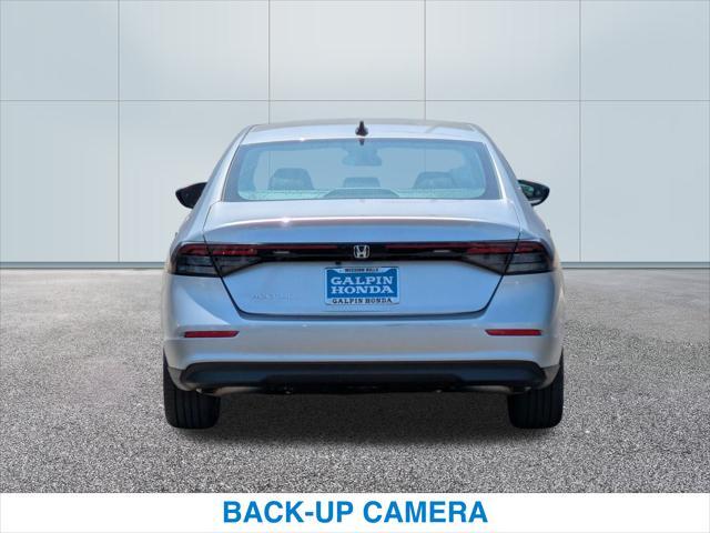 new 2025 Honda Accord car, priced at $31,710