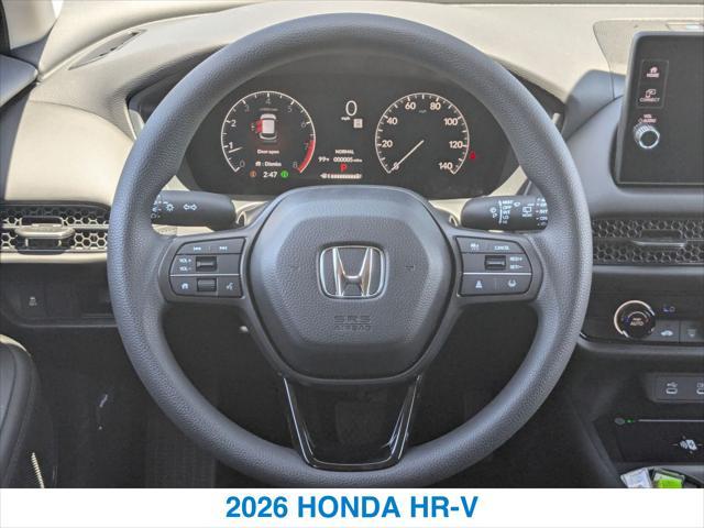 new 2026 Honda HR-V car, priced at $27,595