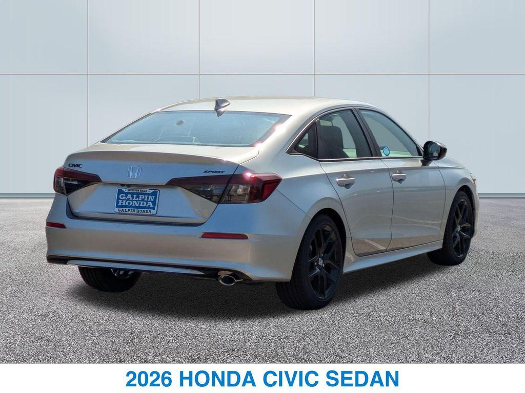 new 2026 Honda Civic car, priced at $27,790