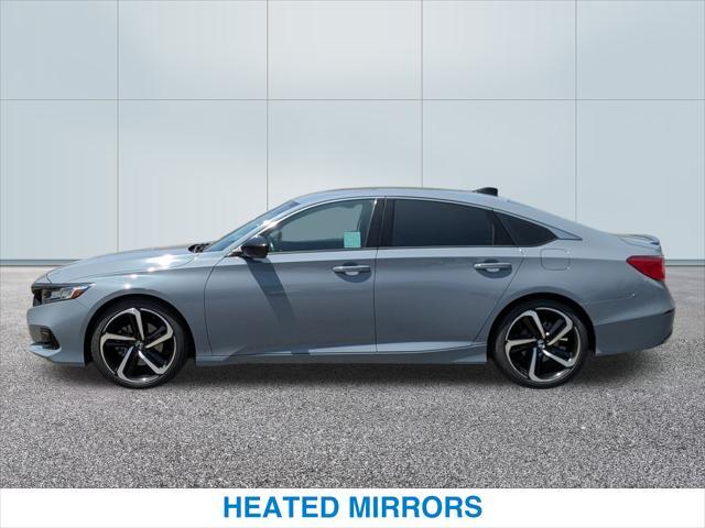 used 2021 Honda Accord car, priced at $23,804
