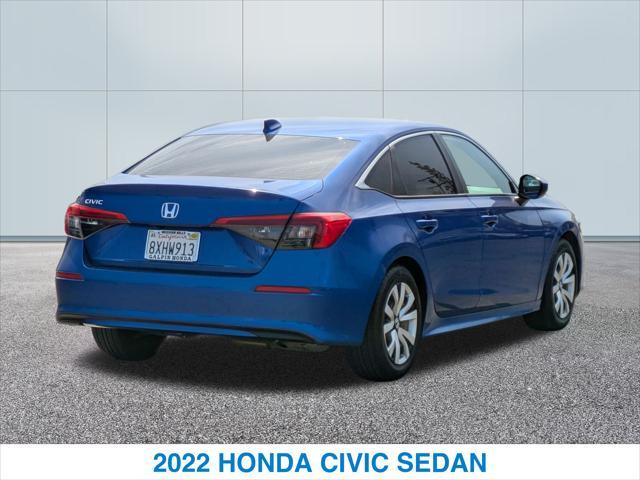 used 2022 Honda Civic car, priced at $21,978