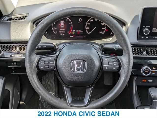 used 2022 Honda Civic car, priced at $21,978