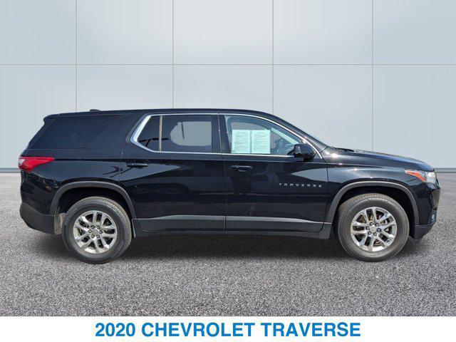 used 2020 Chevrolet Traverse car, priced at $18,868