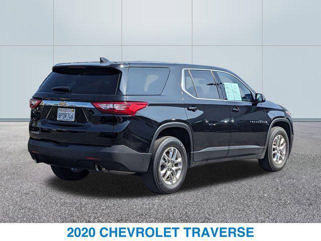 used 2020 Chevrolet Traverse car, priced at $18,868