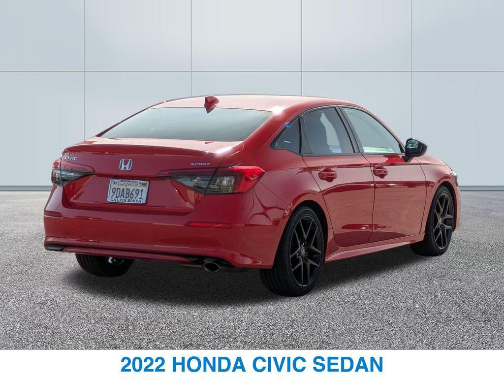 used 2022 Honda Civic car, priced at $25,000