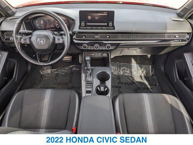 used 2022 Honda Civic car, priced at $23,804