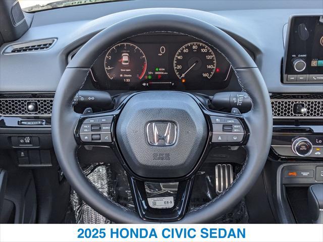 new 2025 Honda Civic car, priced at $27,800