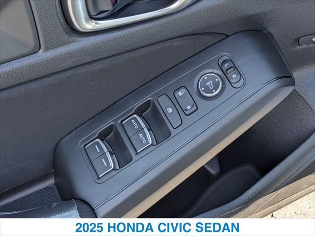 new 2025 Honda Civic car, priced at $27,800