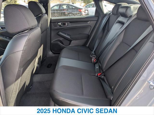 new 2025 Honda Civic car, priced at $27,800