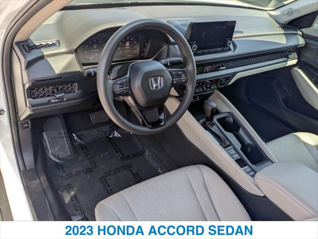 used 2023 Honda Accord car, priced at $27,048