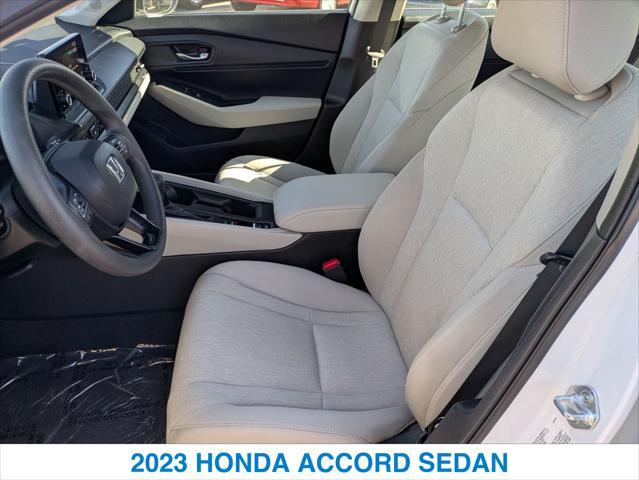 used 2023 Honda Accord car, priced at $26,801