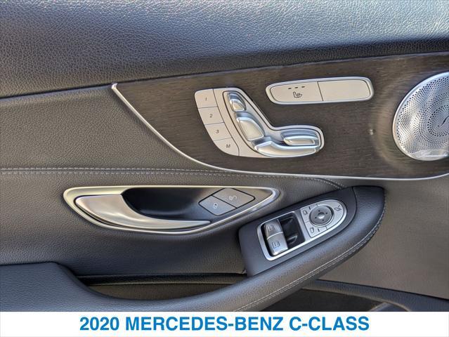 used 2020 Mercedes-Benz C-Class car, priced at $27,957