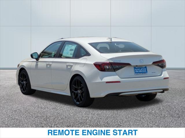 new 2025 Honda Civic Hybrid car, priced at $30,555