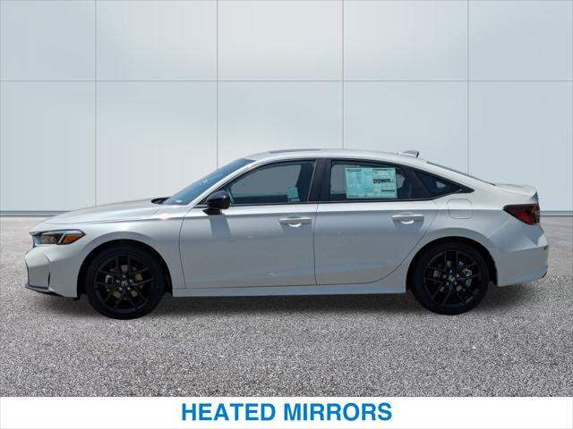 new 2025 Honda Civic Hybrid car, priced at $30,555